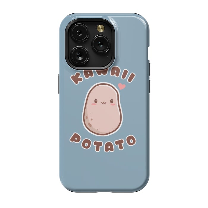 iPhone 15 Pro StrongFit Kawaii Potato by eduely