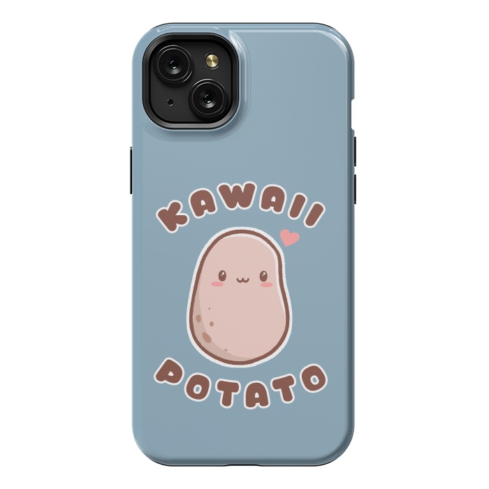iPhone 15 Plus StrongFit Kawaii Potato by eduely