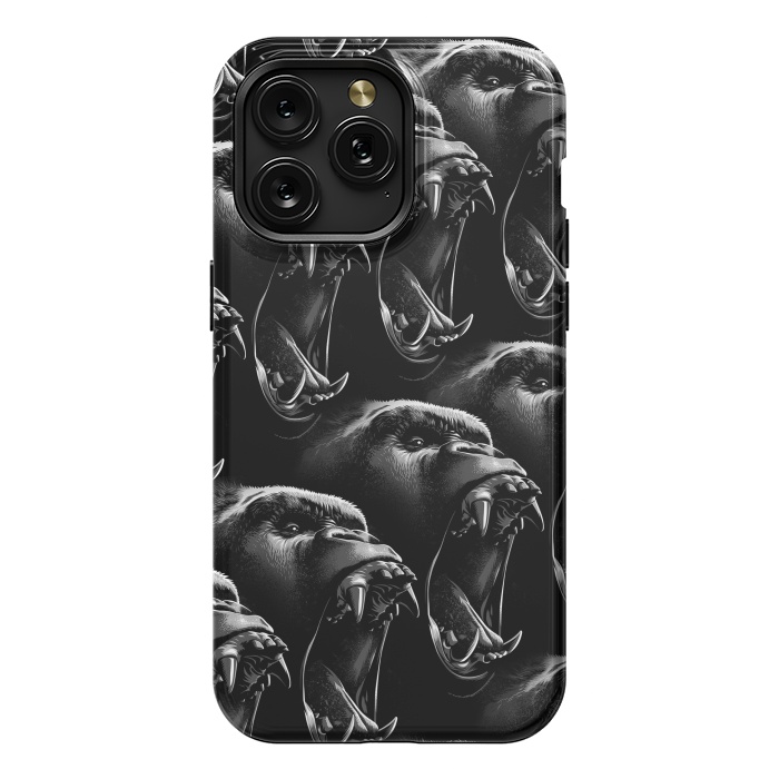 iPhone 15 Pro Max StrongFit gorilla pattern by Alberto