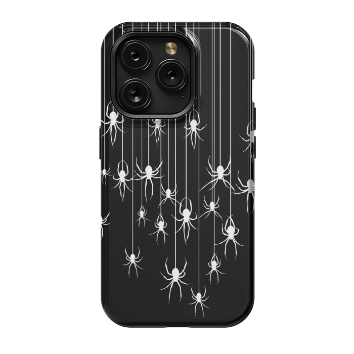 iPhone 15 Pro StrongFit Spider webs by Alberto