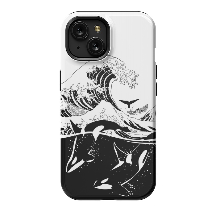 iPhone 15 StrongFit Wave killer Whale by Alberto