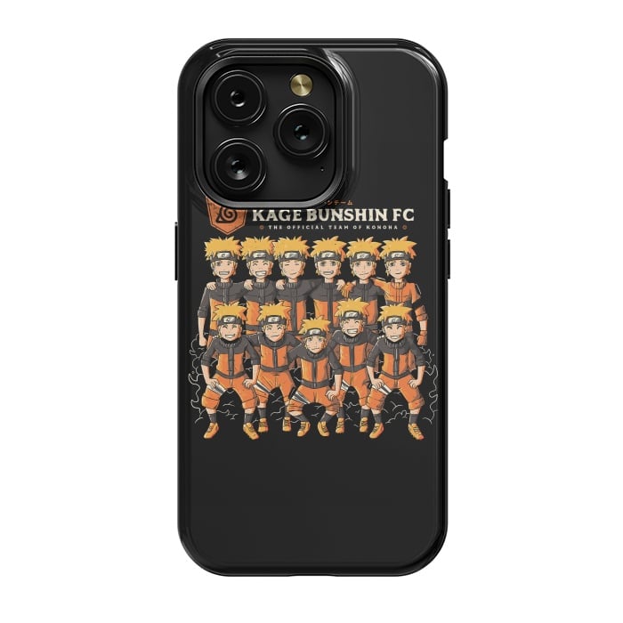 iPhone 15 Pro StrongFit Naruto Team by eduely