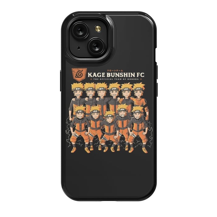 iPhone 15 StrongFit Naruto Team by eduely