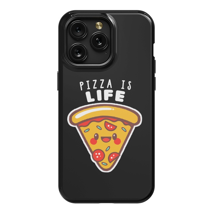 iPhone 15 Pro Max StrongFit Pizza is Life by eduely
