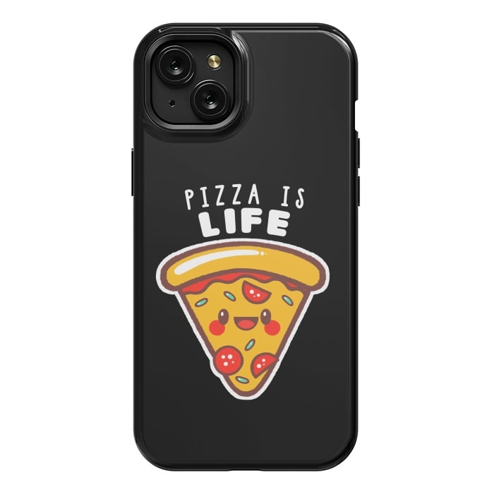 iPhone 15 Plus StrongFit Pizza is Life by eduely