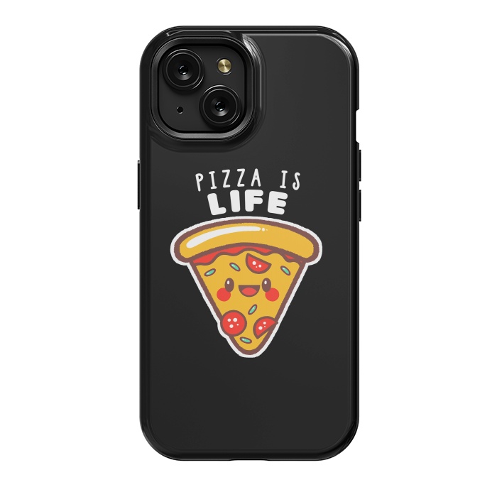 iPhone 15 StrongFit Pizza is Life by eduely