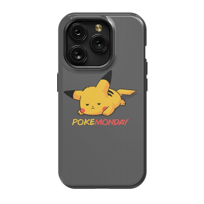 iPhone 15 Pro StrongFit Pokemonday by eduely