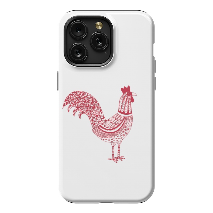 iPhone 15 Pro Max StrongFit The Most Magnificent Rooster in the Chicken Coop by Nic Squirrell