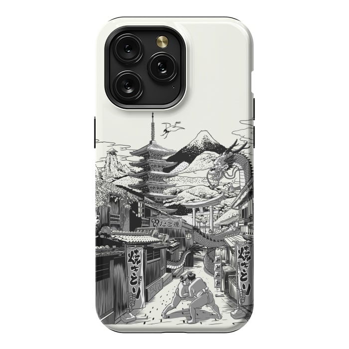iPhone 15 Pro Max StrongFit Alley in Japan with Dragon by Alberto