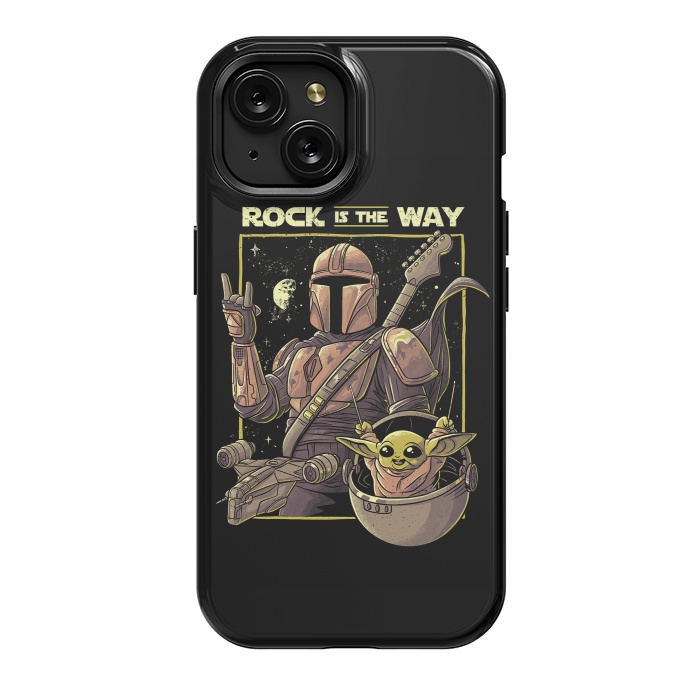 iPhone 15 StrongFit Rock is the Way Funny Cute Music Gift by eduely