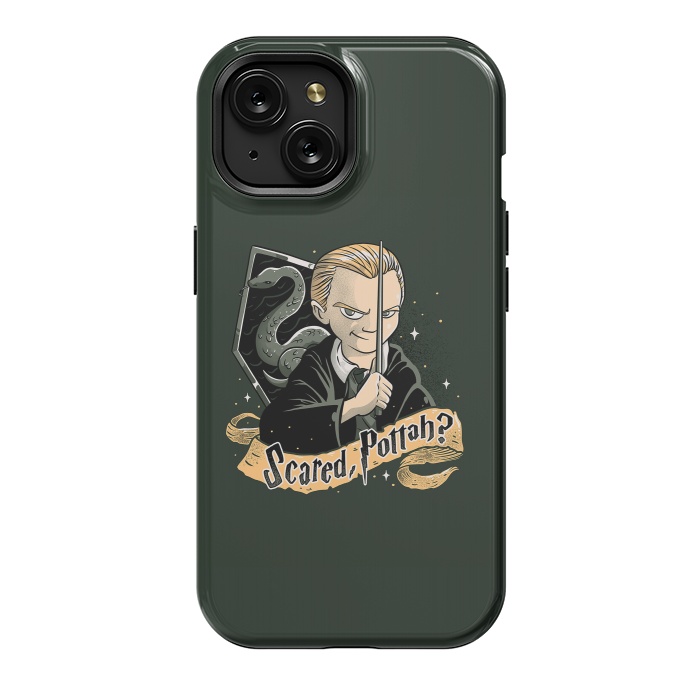 iPhone 15 StrongFit Scared Pottah? Funny Geek Gift by eduely