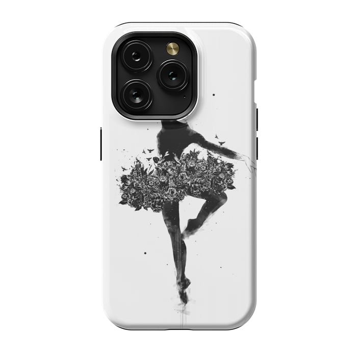 iPhone 15 Pro StrongFit Floral dance by Balazs Solti
