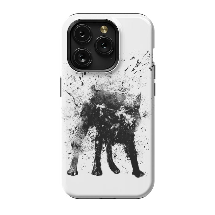 iPhone 15 Pro StrongFit Wet dog by Balazs Solti