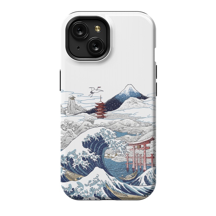 iPhone 15 StrongFit Winter wave in japan by Alberto