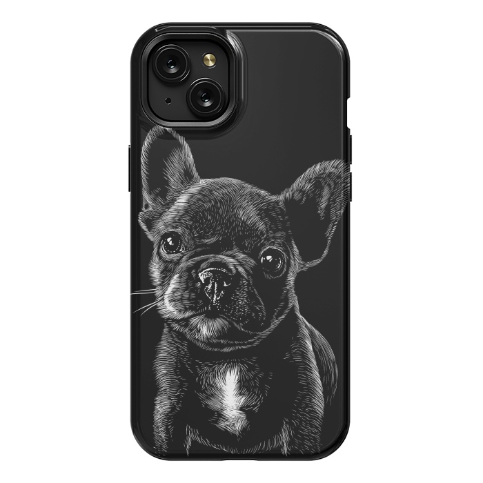 iPhone 15 Plus StrongFit Pug dog by Alberto