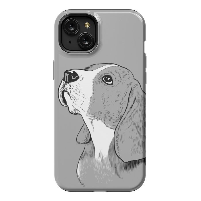 iPhone 15 Plus StrongFit Beagle dog by Alberto