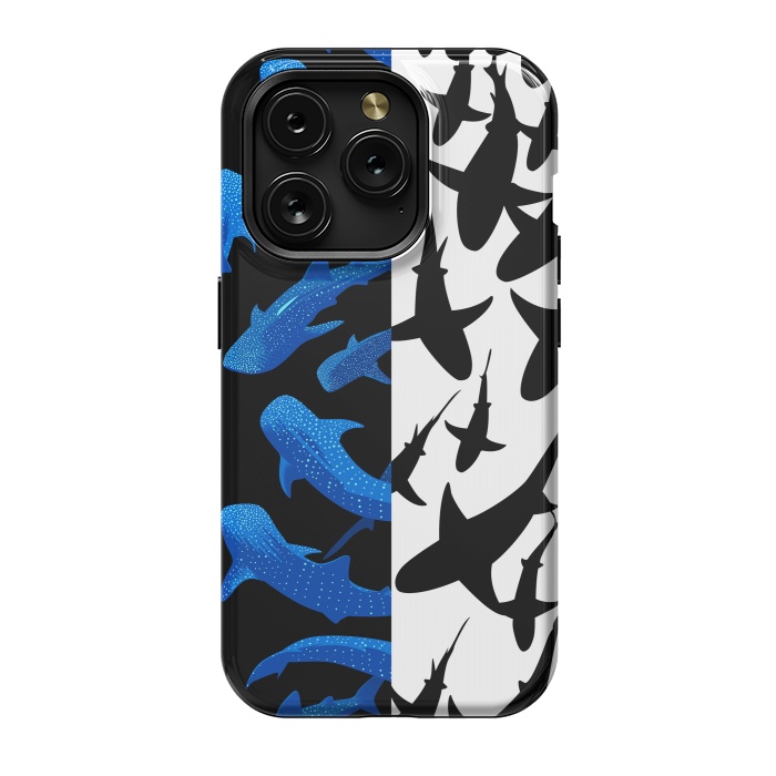 iPhone 15 Pro StrongFit Shark whale pattern by Alberto