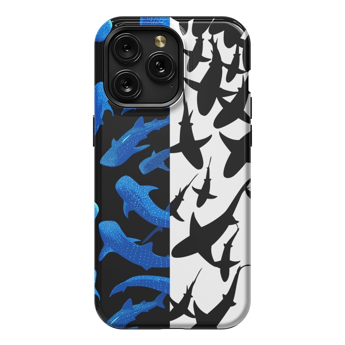 iPhone 15 Pro Max StrongFit Shark whale pattern by Alberto