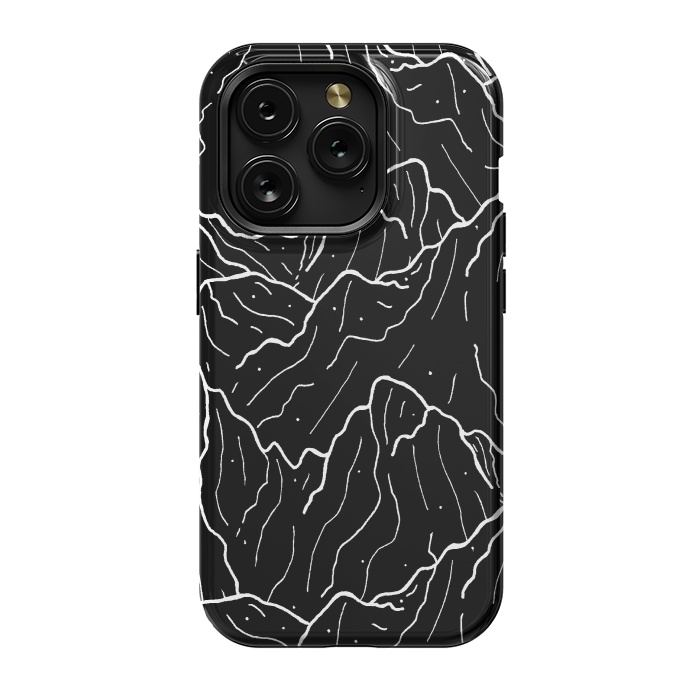 iPhone 15 Pro StrongFit The mountains of shadow by Steve Wade (Swade)