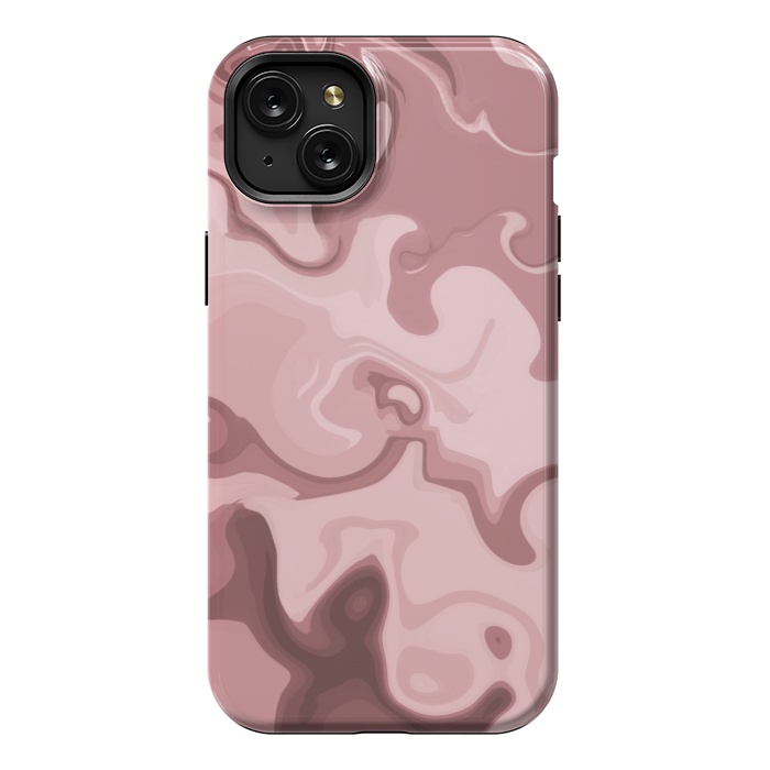 iPhone 15 Plus StrongFit Marble Love by Josie