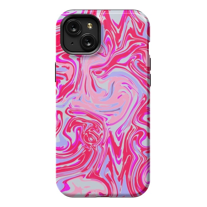 iPhone 15 Plus StrongFit Hot Blush by Josie