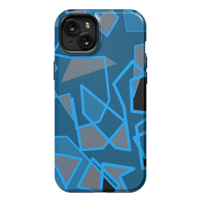iPhone 15 Plus StrongFit Blue Star by Josie