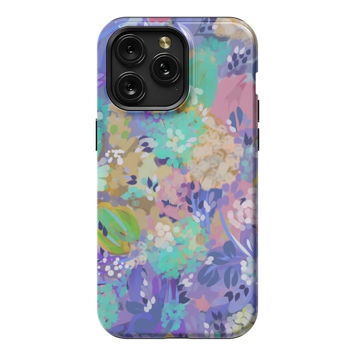 iPhone 15 Pro Max StrongFit River of Flowers by Josie