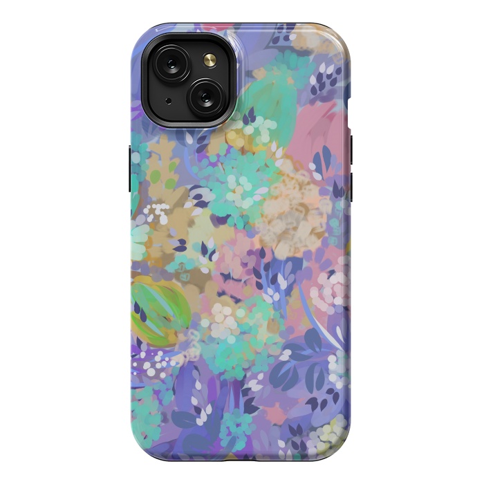 iPhone 15 Plus StrongFit River of Flowers by Josie