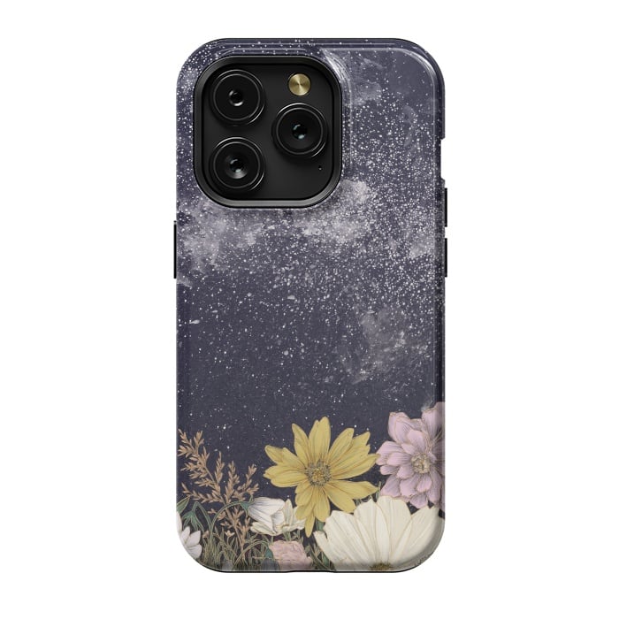 iPhone 15 Pro StrongFit Galaxy in Bloom by ECMazur 