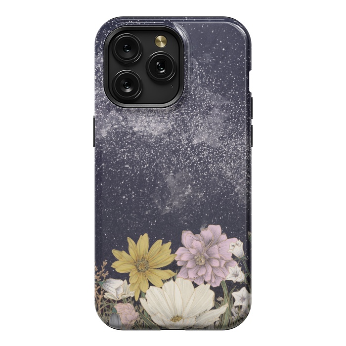 iPhone 15 Pro Max StrongFit Galaxy in Bloom by ECMazur 