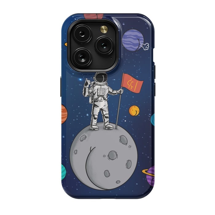 iPhone 15 Pro StrongFit Asstronaut by Coffee Man