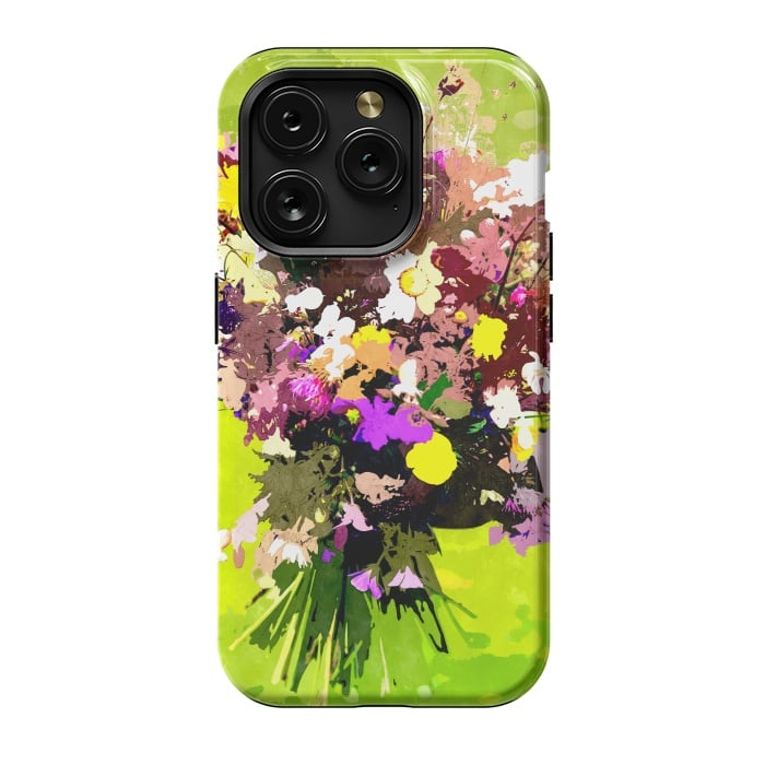 iPhone 15 Pro StrongFit Flower Bearer by Uma Prabhakar Gokhale