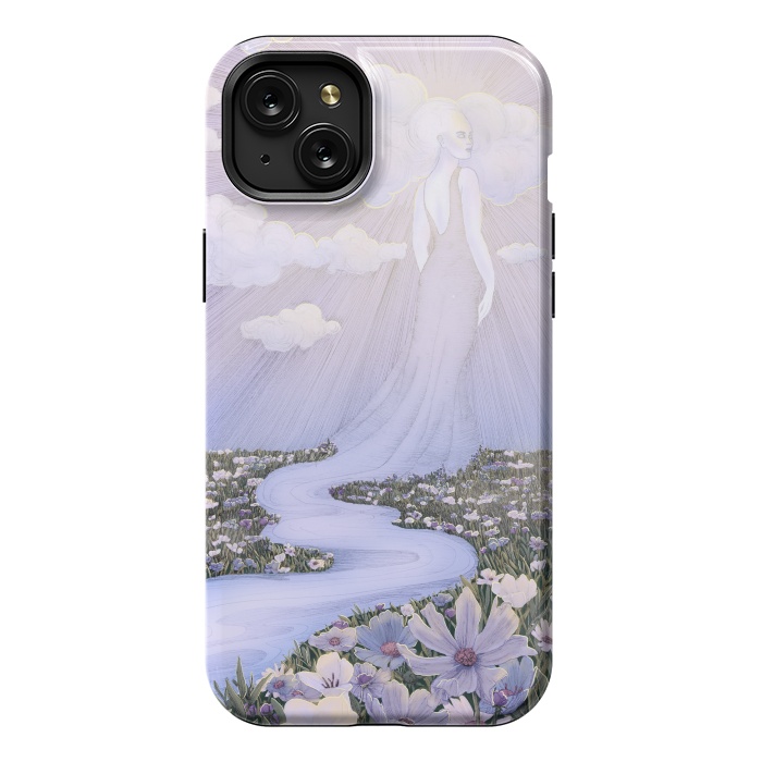 iPhone 15 Plus StrongFit Spirit of River and Sky by ECMazur 