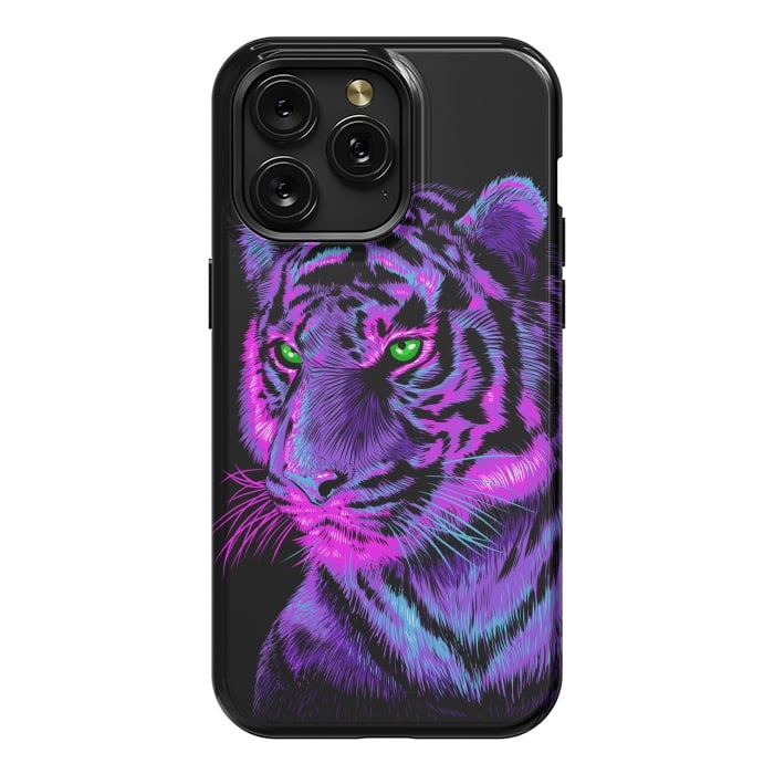 iPhone 15 Pro Max StrongFit Lilac tiger by Alberto