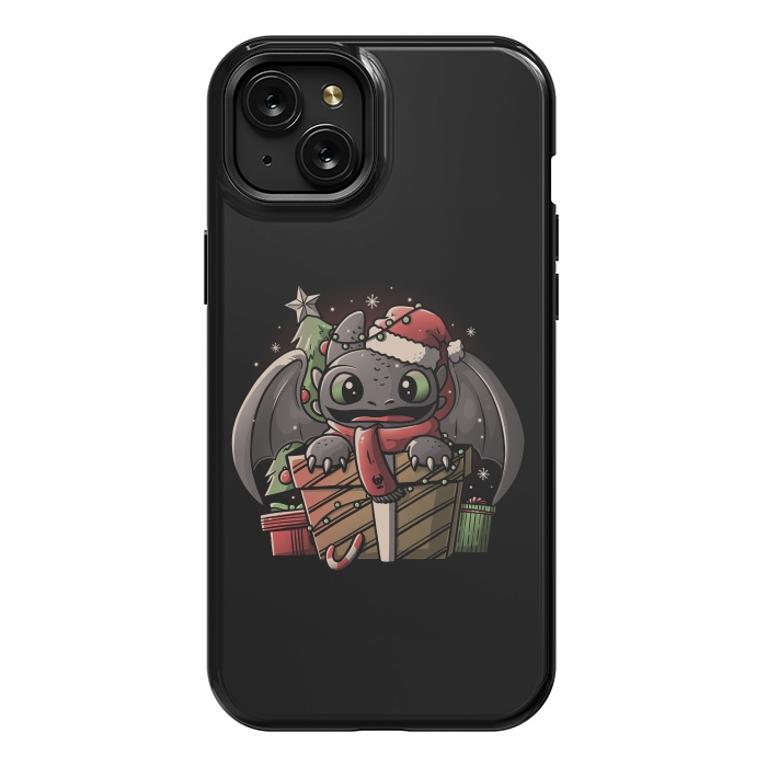 iPhone 15 Plus StrongFit Dragon Anatomy Cute Funny Dragon Gift by eduely