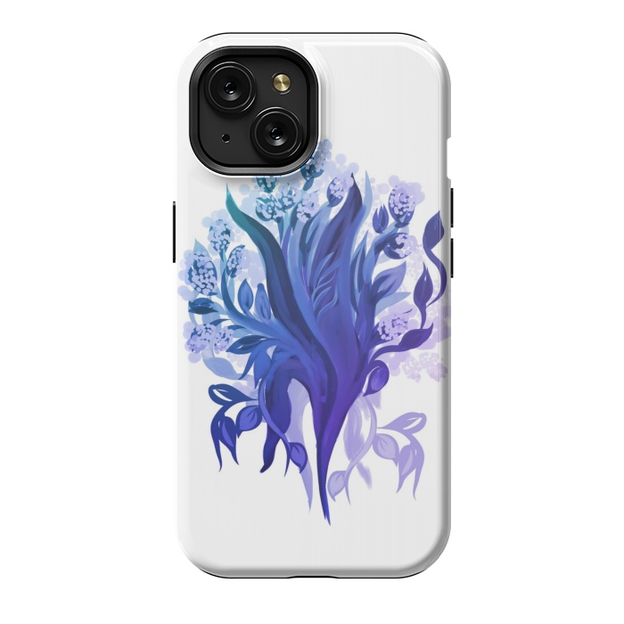 iPhone 15 StrongFit Orchida Blue by Josie