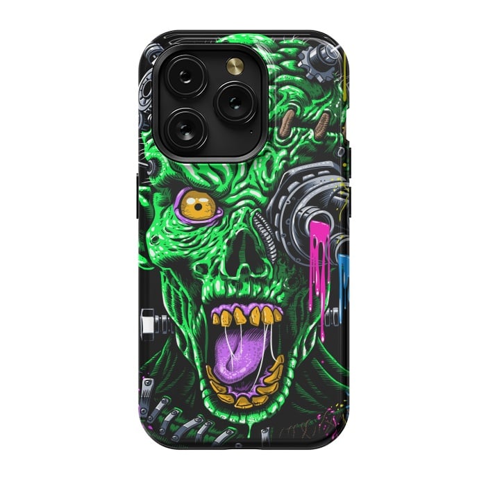 iPhone 15 Pro StrongFit Futuristic zombie by Alberto