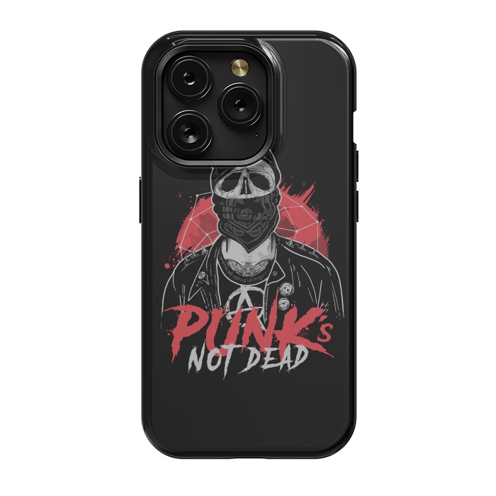 iPhone 15 Pro StrongFit Punk’s Not Dead by eduely