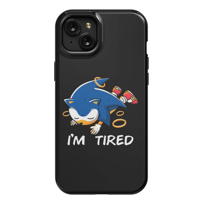 iPhone 15 Plus StrongFit Sonic Tired  by eduely