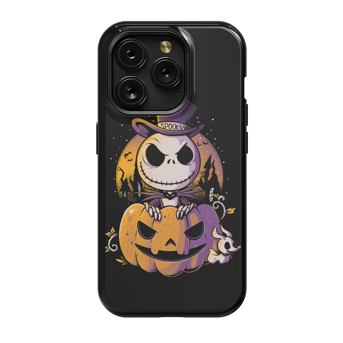 iPhone 15 Pro StrongFit Spooky Jack by eduely