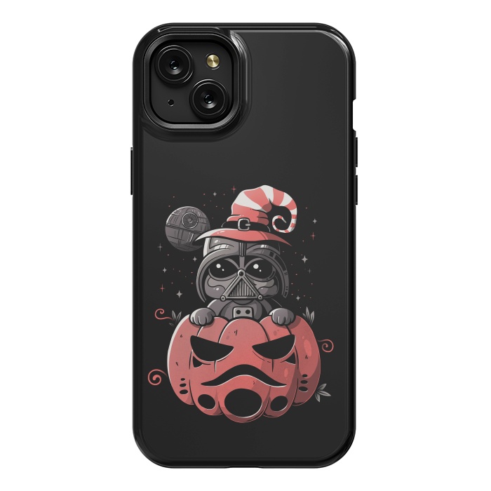 iPhone 15 Plus StrongFit Spooky Vader by eduely