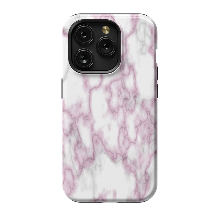 iPhone 15 Pro StrongFit Pretty Marble by Martina
