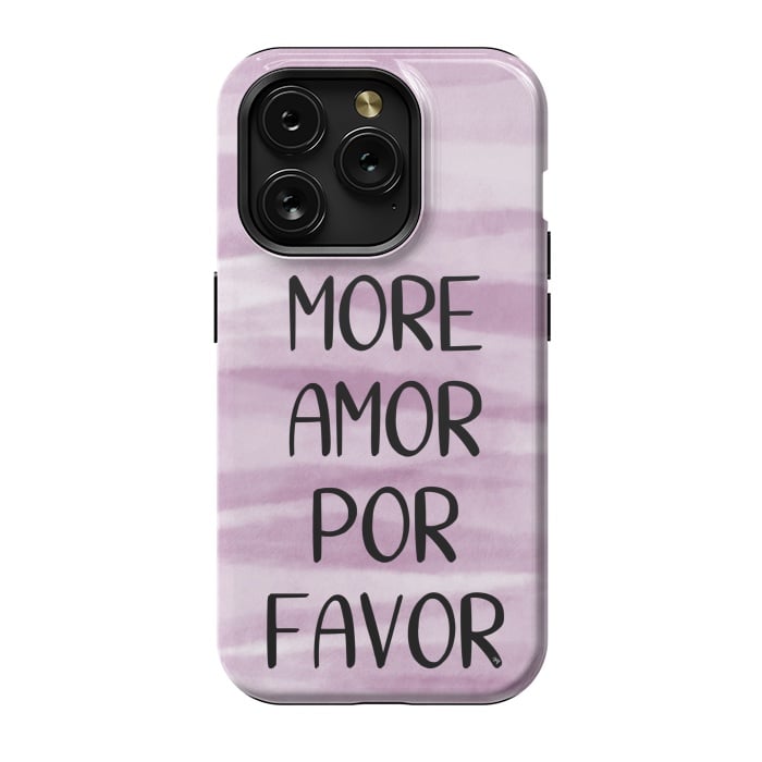 iPhone 15 Pro StrongFit More Amor by Martina