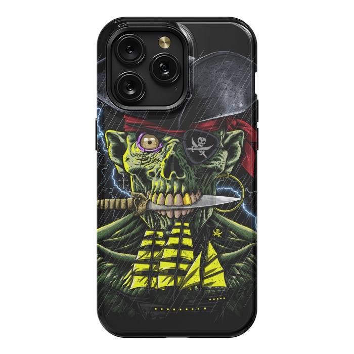 iPhone 15 Pro Max StrongFit Zombie Pirate  by Alberto