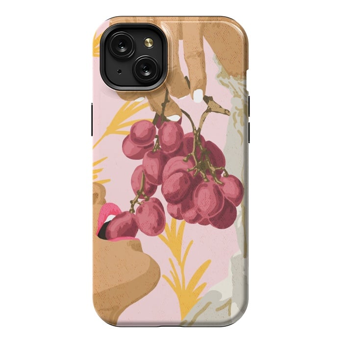 iPhone 15 Plus StrongFit No Sour Grapes by Uma Prabhakar Gokhale