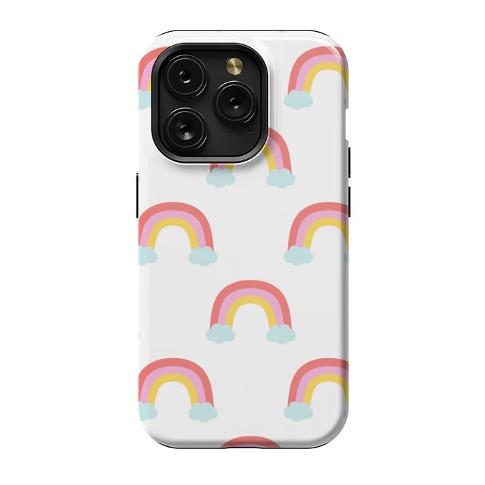 iPhone 15 Pro StrongFit Rainbows by Sam Pernoski