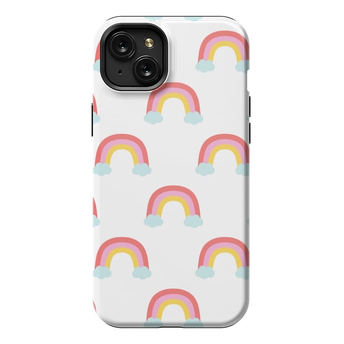 iPhone 15 Plus StrongFit Rainbows by Sam Pernoski