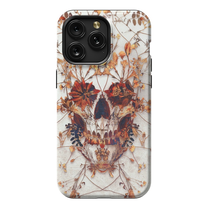 iPhone 15 Pro Max StrongFit Delicate Skull by Ali Gulec
