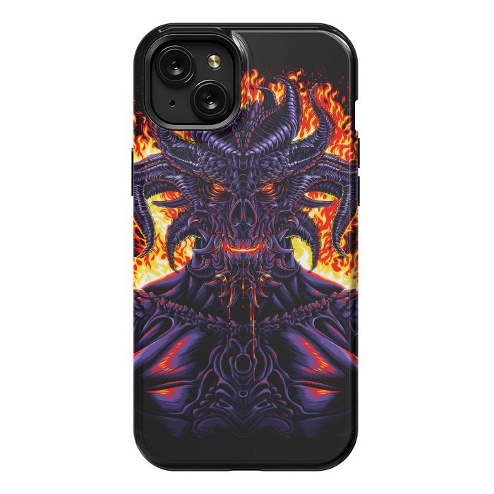 iPhone 15 Plus StrongFit Demon from hell by Alberto
