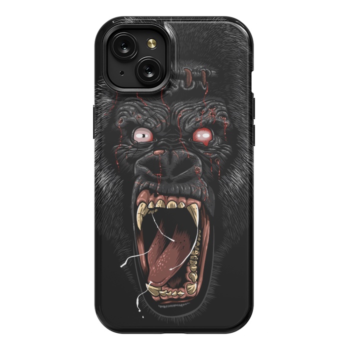 iPhone 15 Plus StrongFit Zombie Gorilla by Alberto